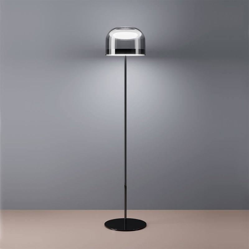 Торшер Equatore L Chrome and Black