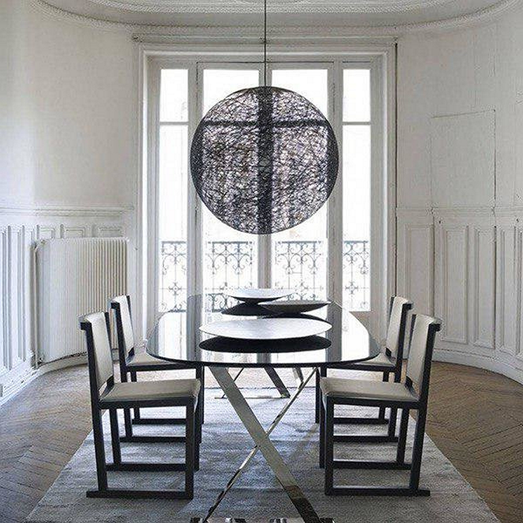 Люстра Random  Black D100 в стиле Moooi