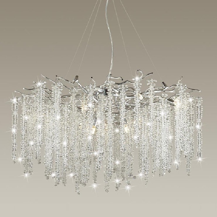 Люстра Sinfonia di Luce Silver D 100 см