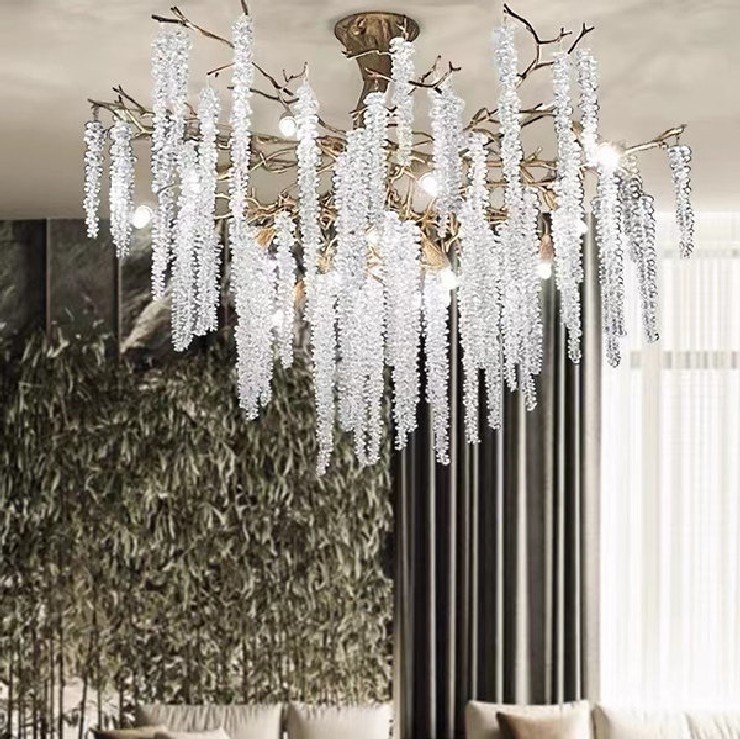 Люстра Sinfonia di Luce Gold Ceiling D 80 см