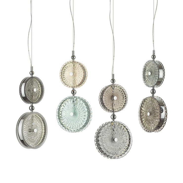 Светильник подвесной Lolly Pop Chrome grey/light grey