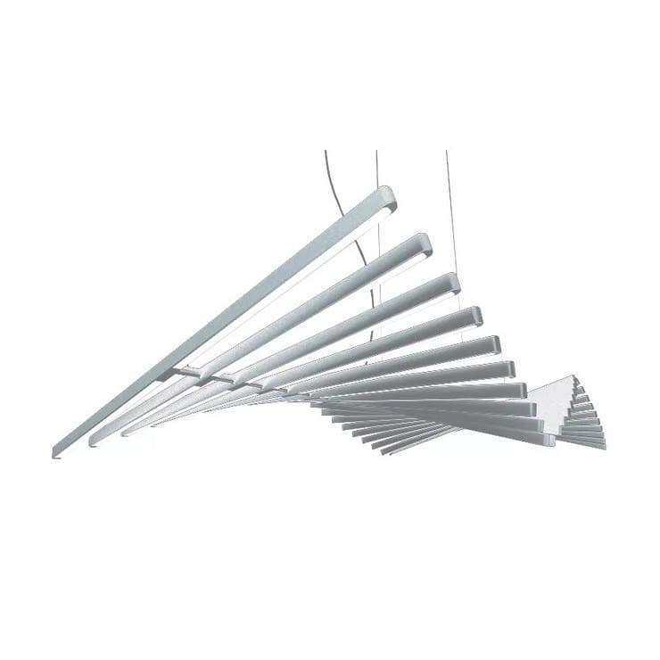 Люстра Rhythm Horizontal L102 White в стиле Vibia