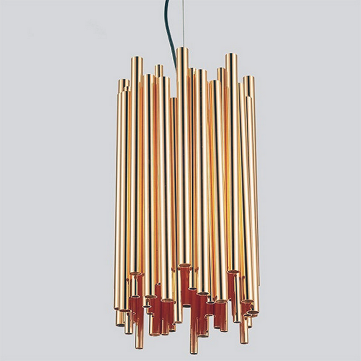 Светильник подвесной Brubeck D18 Gold в стиле Delightful