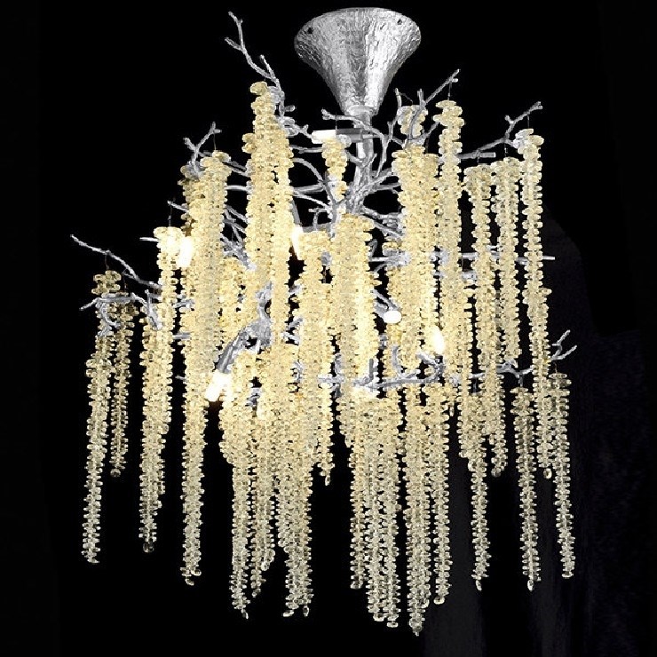 Люстра Sinfonia di Luce Silver Ceiling D 80 см