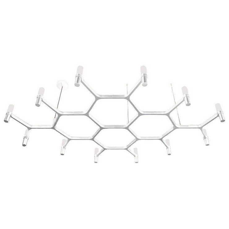 Люстра Crown Plana Mega White L180 в стиле Nemo