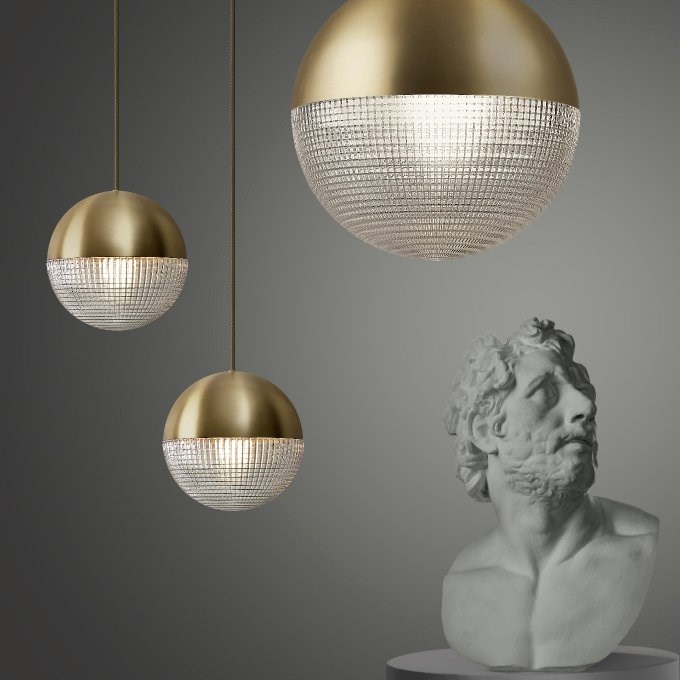 Lens Flair Table Lamp Chrome в стиле Lee Broom