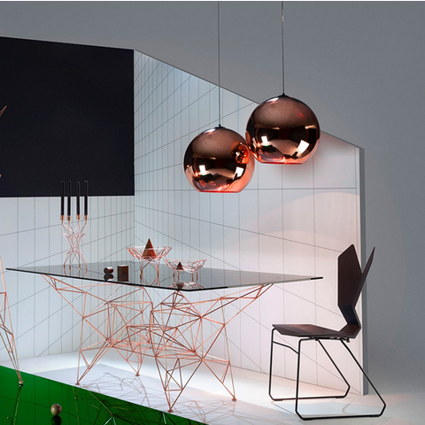 Дизайнерские светильники Copper Shade Collection от Tom Dixon
