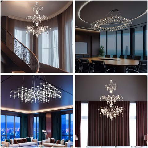 Новые модели люстр из прутка: эстетика и функциональность современного дизайн