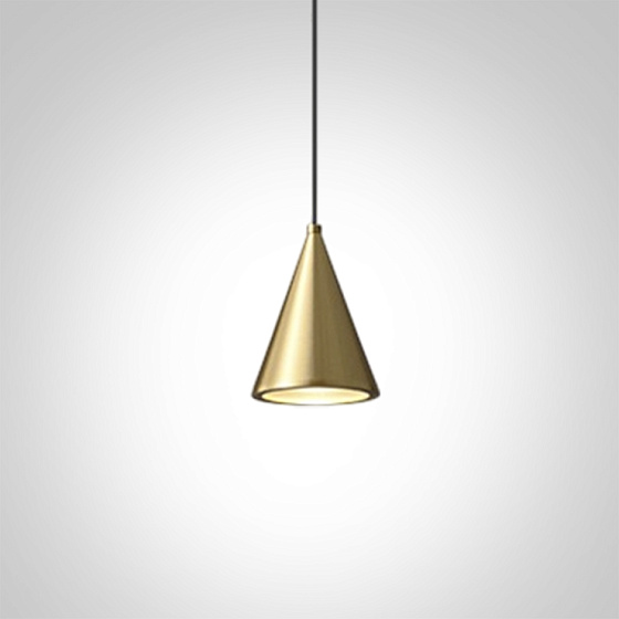 Светильник подвесной PIET CONE A BRASS